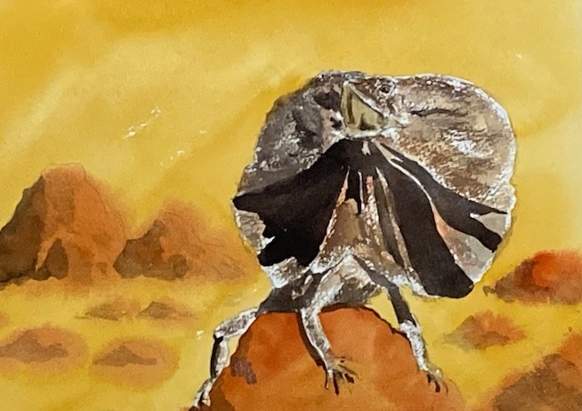 エリマキトカゲ